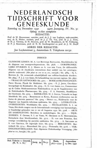 Eerste pagina van het artikel zoals het is gepubliceerd in het tijdschrift