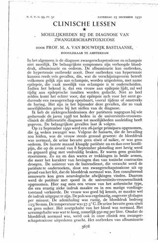 Eerste pagina van het artikel zoals het is gepubliceerd in het tijdschrift