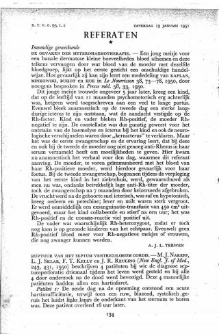 Eerste pagina van het artikel zoals het is gepubliceerd in het tijdschrift