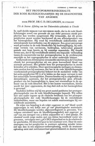 Eerste pagina van het artikel zoals het is gepubliceerd in het tijdschrift