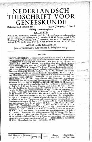 Eerste pagina van het artikel zoals het is gepubliceerd in het tijdschrift