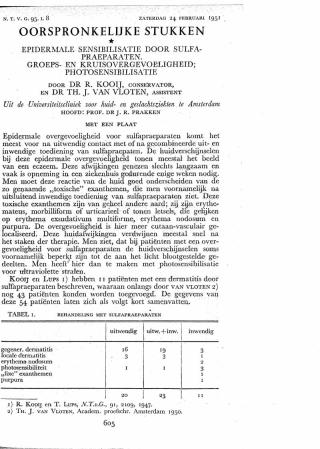 Eerste pagina van het artikel zoals het is gepubliceerd in het tijdschrift