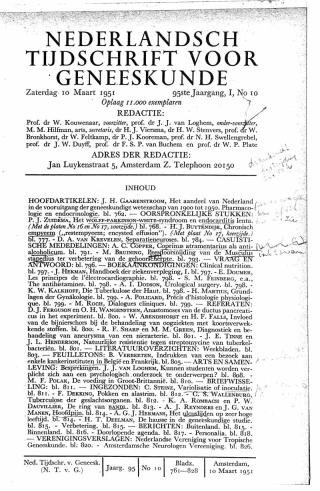 Eerste pagina van het artikel zoals het is gepubliceerd in het tijdschrift