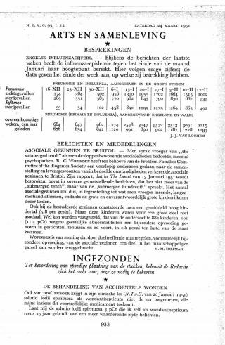 Eerste pagina van het artikel zoals het is gepubliceerd in het tijdschrift