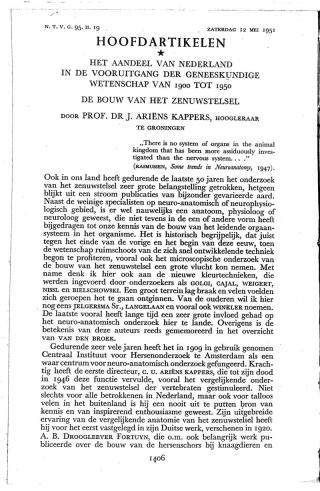 Eerste pagina van het artikel zoals het is gepubliceerd in het tijdschrift