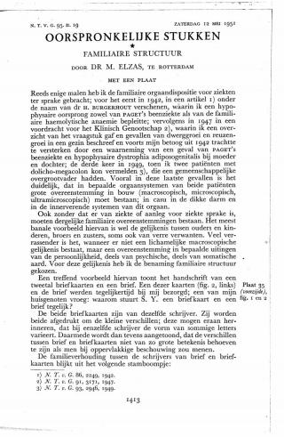 Eerste pagina van het artikel zoals het is gepubliceerd in het tijdschrift