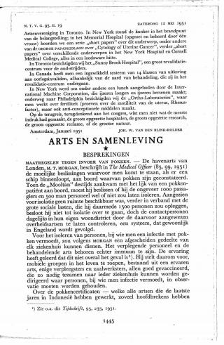 Eerste pagina van het artikel zoals het is gepubliceerd in het tijdschrift