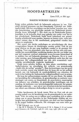 Eerste pagina van het artikel zoals het is gepubliceerd in het tijdschrift