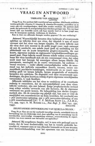 Eerste pagina van het artikel zoals het is gepubliceerd in het tijdschrift