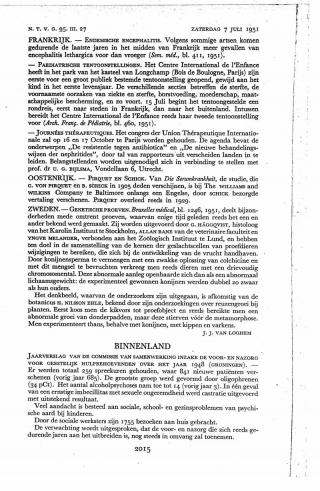 Eerste pagina van het artikel zoals het is gepubliceerd in het tijdschrift