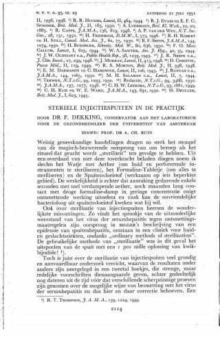 Eerste pagina van het artikel zoals het is gepubliceerd in het tijdschrift