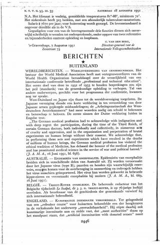 Eerste pagina van het artikel zoals het is gepubliceerd in het tijdschrift