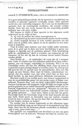 Eerste pagina van het artikel zoals het is gepubliceerd in het tijdschrift