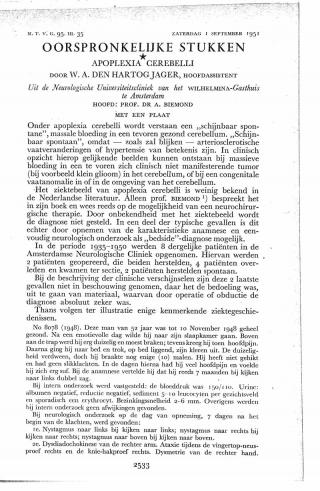 Eerste pagina van het artikel zoals het is gepubliceerd in het tijdschrift