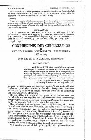 Eerste pagina van het artikel zoals het is gepubliceerd in het tijdschrift