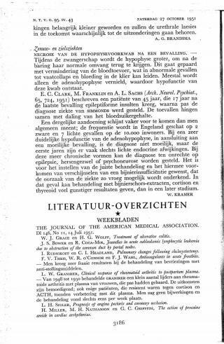 Eerste pagina van het artikel zoals het is gepubliceerd in het tijdschrift