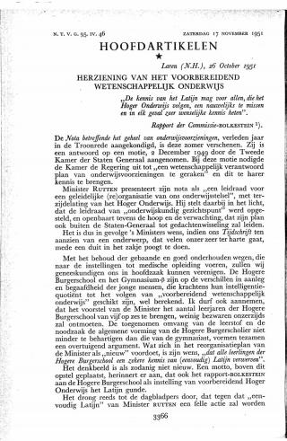 Eerste pagina van het artikel zoals het is gepubliceerd in het tijdschrift