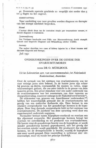 Eerste pagina van het artikel zoals het is gepubliceerd in het tijdschrift