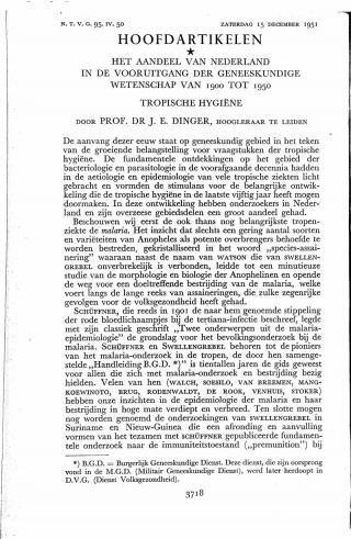 Eerste pagina van het artikel zoals het is gepubliceerd in het tijdschrift