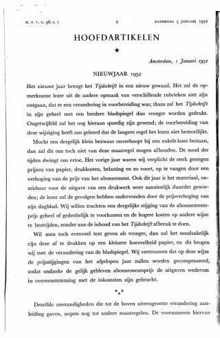 Eerste pagina van het artikel zoals het is gepubliceerd in het tijdschrift