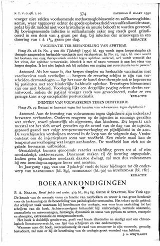 Eerste pagina van het artikel zoals het is gepubliceerd in het tijdschrift