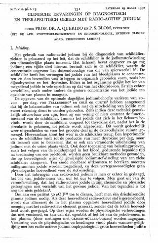 Eerste pagina van het artikel zoals het is gepubliceerd in het tijdschrift