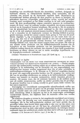 Eerste pagina van het artikel zoals het is gepubliceerd in het tijdschrift