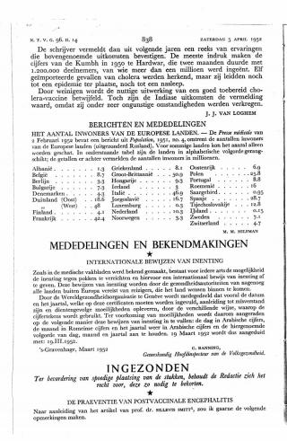 Eerste pagina van het artikel zoals het is gepubliceerd in het tijdschrift