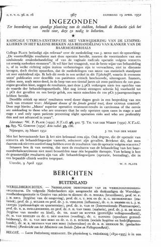 Eerste pagina van het artikel zoals het is gepubliceerd in het tijdschrift