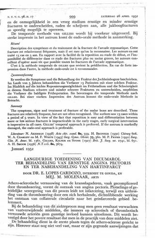 Eerste pagina van het artikel zoals het is gepubliceerd in het tijdschrift