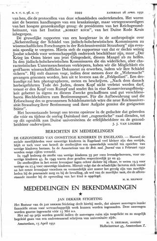 Eerste pagina van het artikel zoals het is gepubliceerd in het tijdschrift