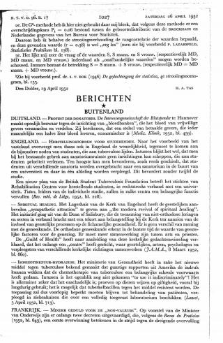 Eerste pagina van het artikel zoals het is gepubliceerd in het tijdschrift