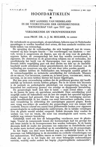 Eerste pagina van het artikel zoals het is gepubliceerd in het tijdschrift