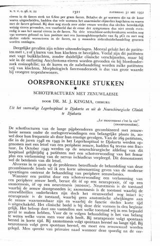 Eerste pagina van het artikel zoals het is gepubliceerd in het tijdschrift