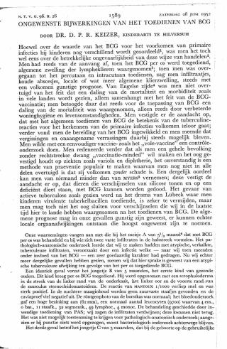 Eerste pagina van het artikel zoals het is gepubliceerd in het tijdschrift