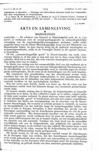 Eerste pagina van het artikel zoals het is gepubliceerd in het tijdschrift