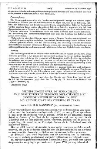 Eerste pagina van het artikel zoals het is gepubliceerd in het tijdschrift