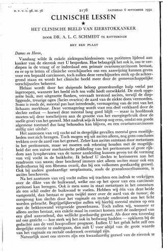 Eerste pagina van het artikel zoals het is gepubliceerd in het tijdschrift