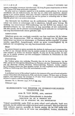 Eerste pagina van het artikel zoals het is gepubliceerd in het tijdschrift