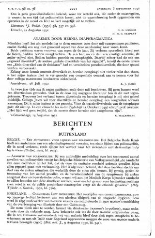 Eerste pagina van het artikel zoals het is gepubliceerd in het tijdschrift