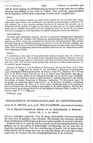 Eerste pagina van het artikel zoals het is gepubliceerd in het tijdschrift