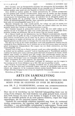 Eerste pagina van het artikel zoals het is gepubliceerd in het tijdschrift