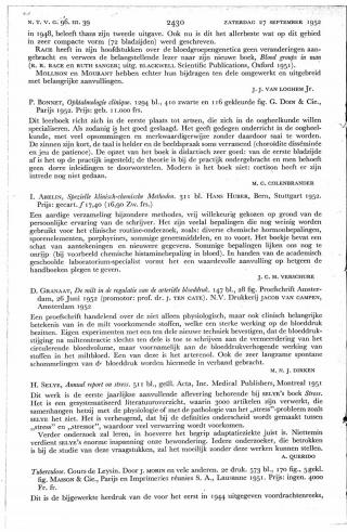 Eerste pagina van het artikel zoals het is gepubliceerd in het tijdschrift