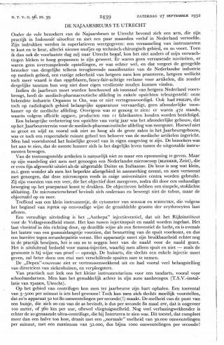 Eerste pagina van het artikel zoals het is gepubliceerd in het tijdschrift