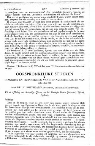 Eerste pagina van het artikel zoals het is gepubliceerd in het tijdschrift