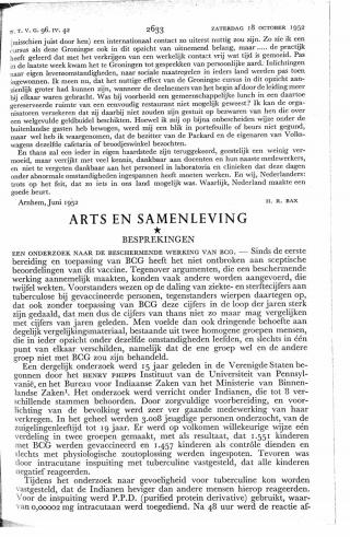 Eerste pagina van het artikel zoals het is gepubliceerd in het tijdschrift