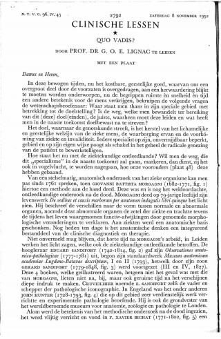 Eerste pagina van het artikel zoals het is gepubliceerd in het tijdschrift