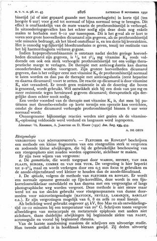 Eerste pagina van het artikel zoals het is gepubliceerd in het tijdschrift