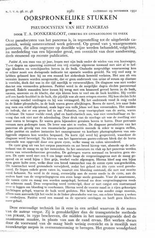 Eerste pagina van het artikel zoals het is gepubliceerd in het tijdschrift