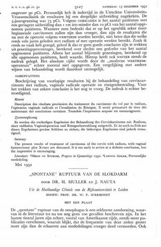 Eerste pagina van het artikel zoals het is gepubliceerd in het tijdschrift